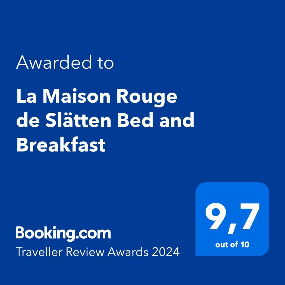 Vilshult La Maison Rouge De Slaetten Bed And Breakfast מראה חיצוני תמונה